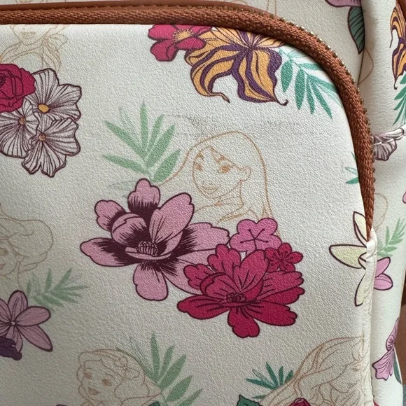 Loungefly Disney Floral Backpack - Picture 12 of 14